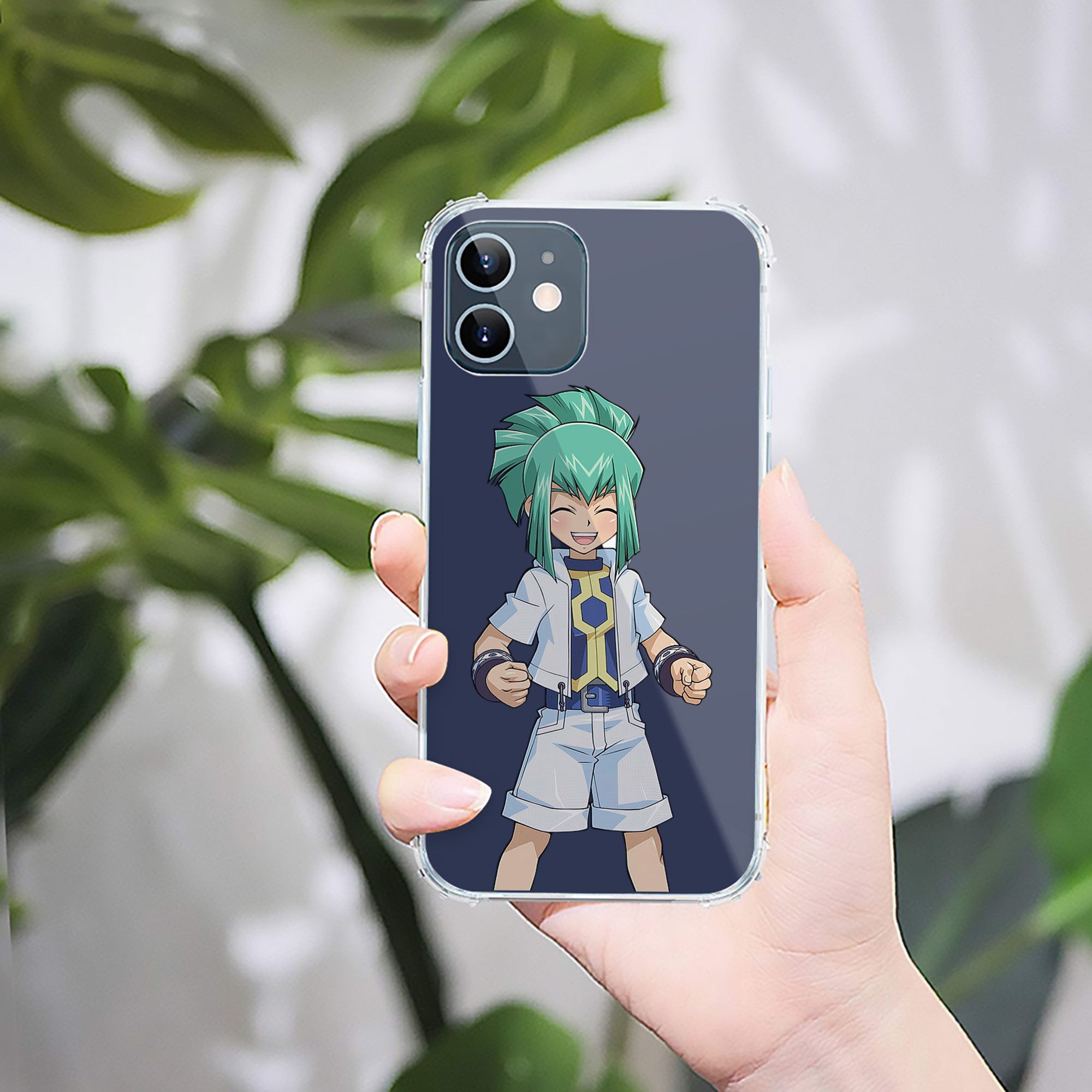 （画像用） 遊☆戯☆王 Yu-Gi-Oh! 【iPhone 12シリーズ対応】透明スマホケース（クリアソフトケース）